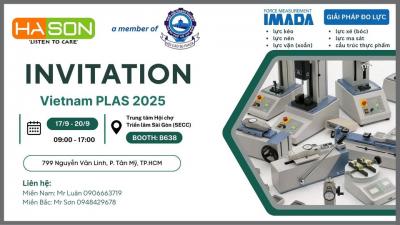 THƯ MỜI THAM QUAN VIETNAM PLAS 2025